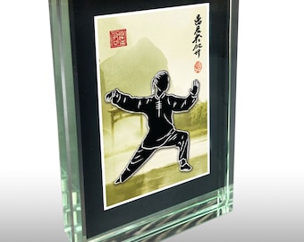 Taiji/Qigong Paperweight #4