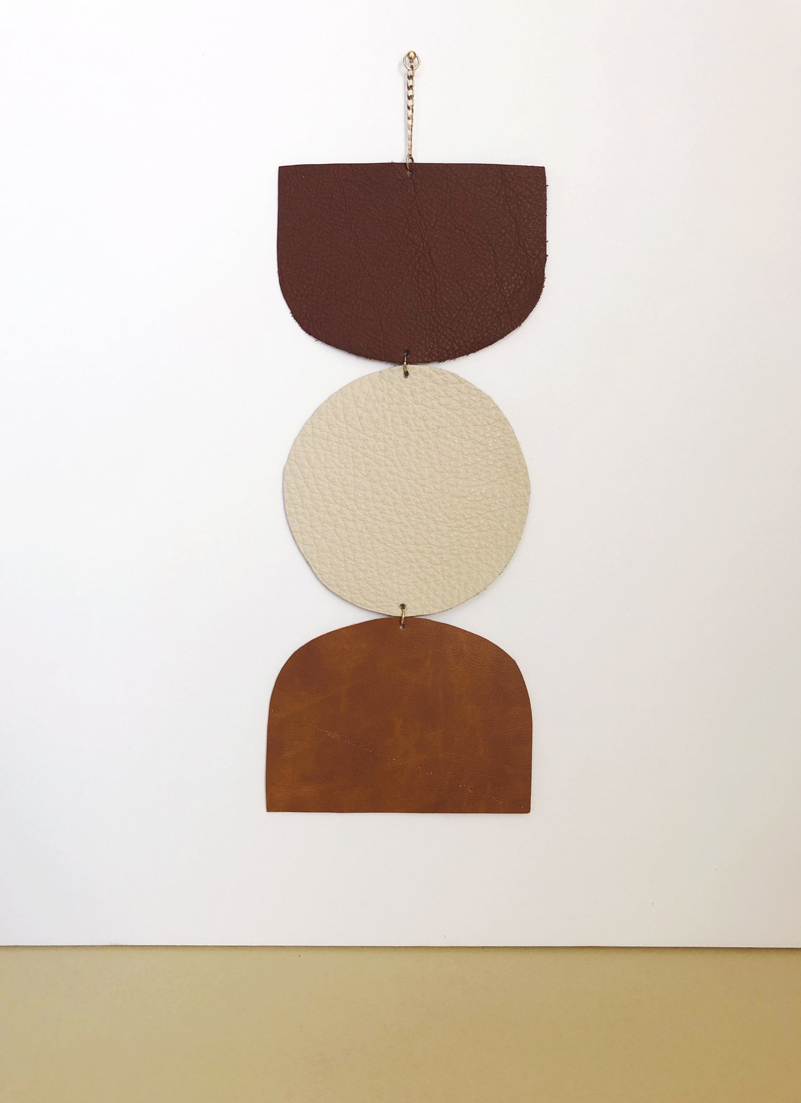 Leather Wall Hanging Etsy