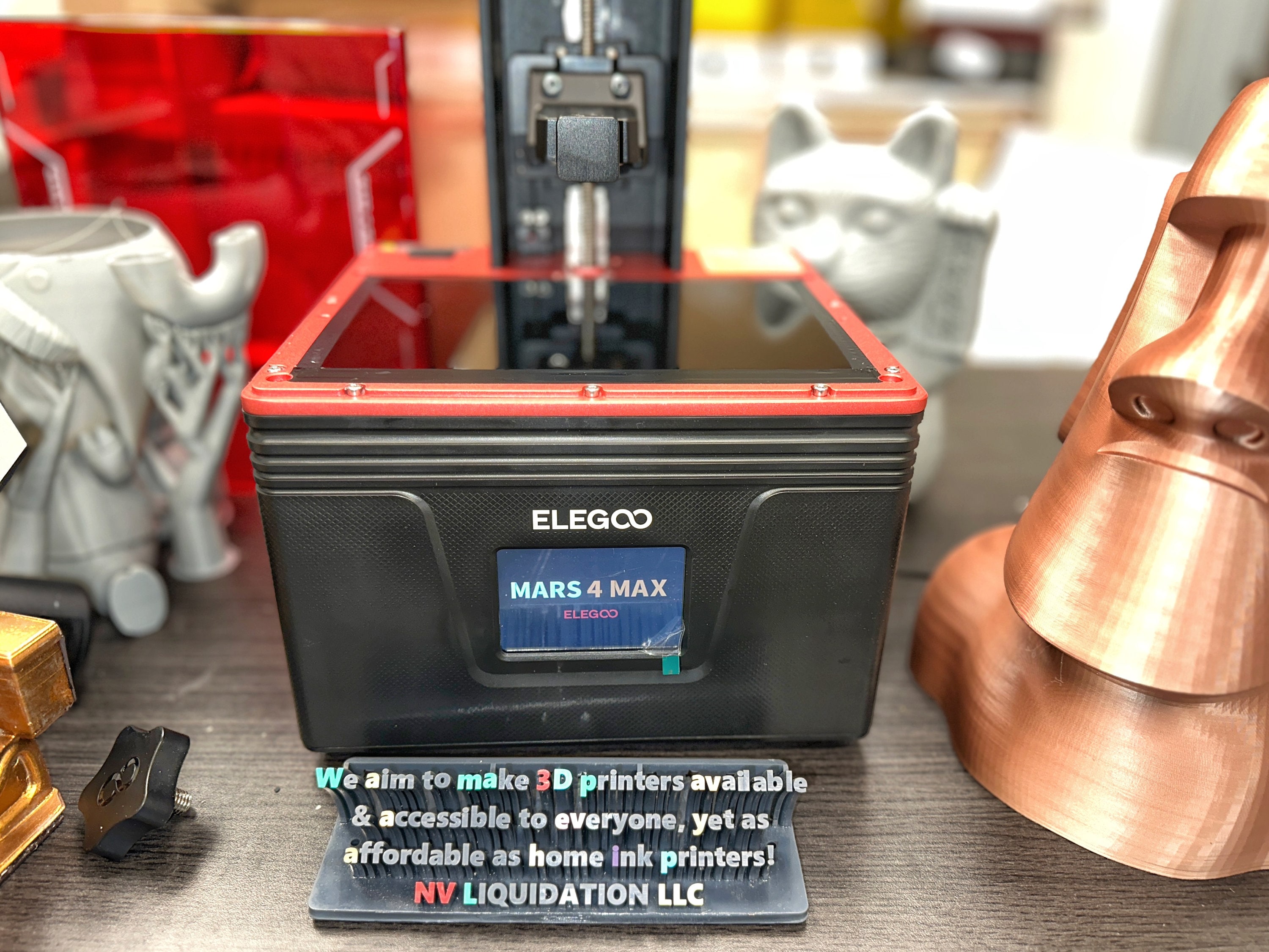 ELEGOO Mars 4 Max 6K Resin 3D Printer – ELEGOO EU