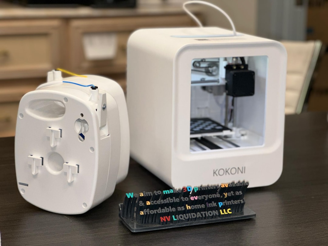 KOKONI Kids Mini 3D Printer Mobile App Controlled Auto Leveling [retail ...
