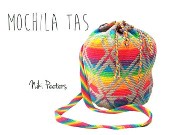 Gehaakte Mochila tas