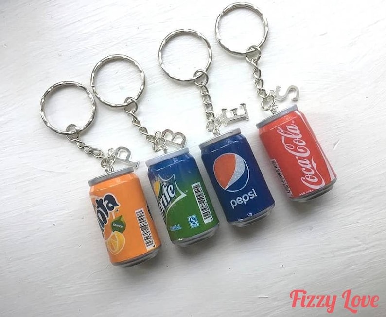 Letter ‘V’ Coca Cola Keychain
