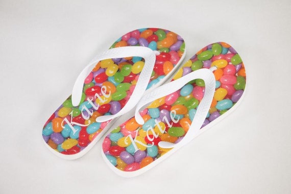 jelly bean flip flops