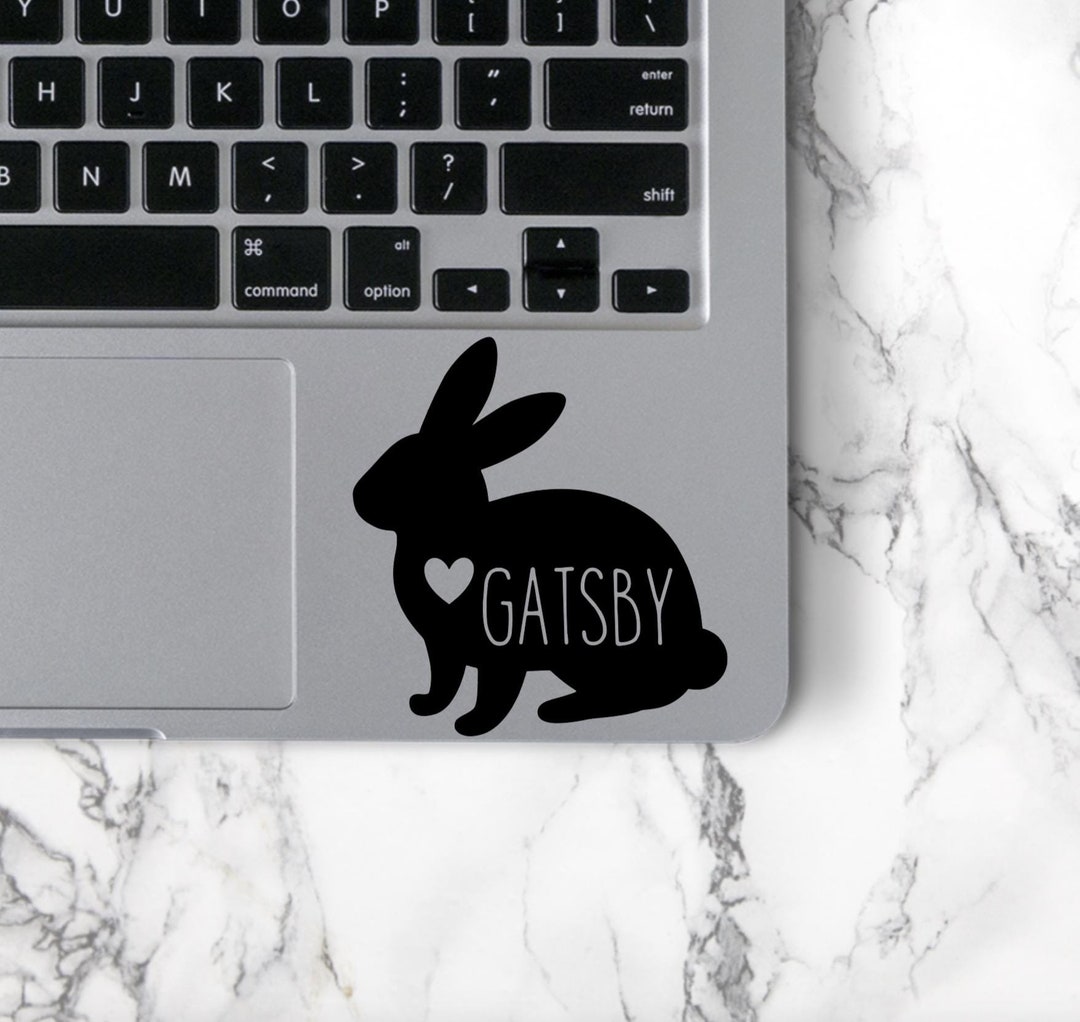 Name Sign For Rabbit Custom Bunny Name Decal Rabbit Name Decal Pet Name Decal Bunny Mom Gift ...
