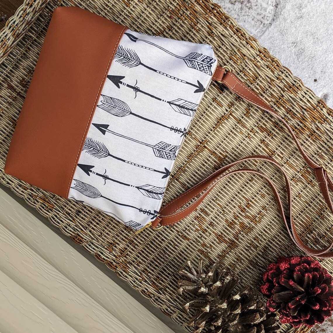 Crossbody Bag Arrow Crossbody Bag Crossbody Crossbody with Etsy