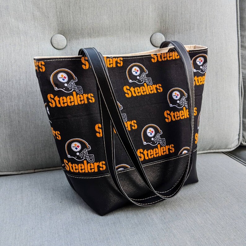 Pittsburgh Steelers NFL Tote Bag Steelers Tote Bag NFL Tote Etsy