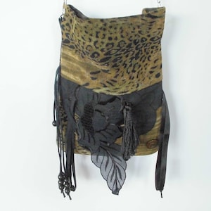 Upcycling MiniTasche mit Kette