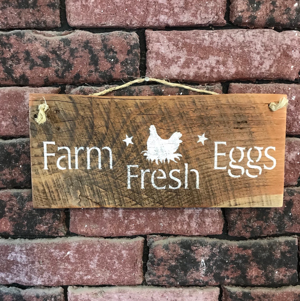 Farm Fresh Eggs Sign Eggs For Sale Sign Chicken Lovers Etsy