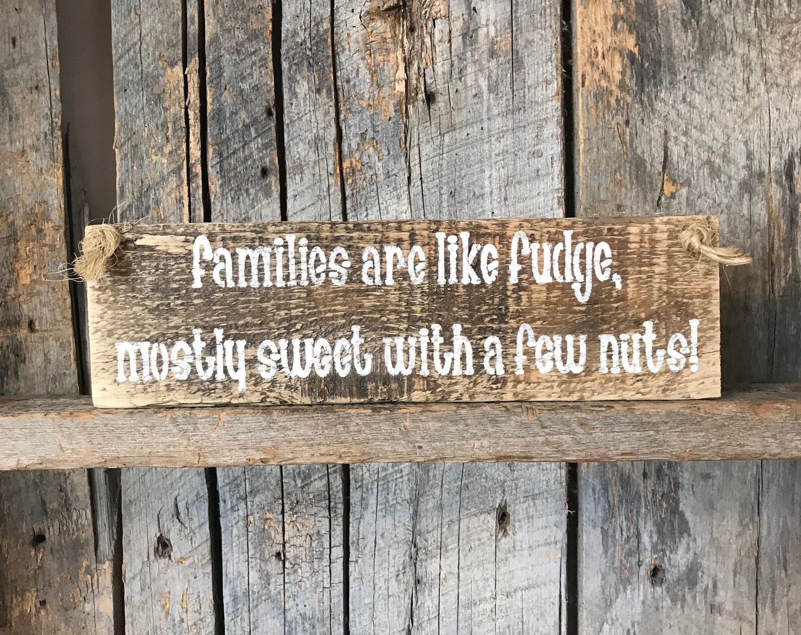 Families Are Like Fudge Sign Family Sign Family Wall Decor | Etsy