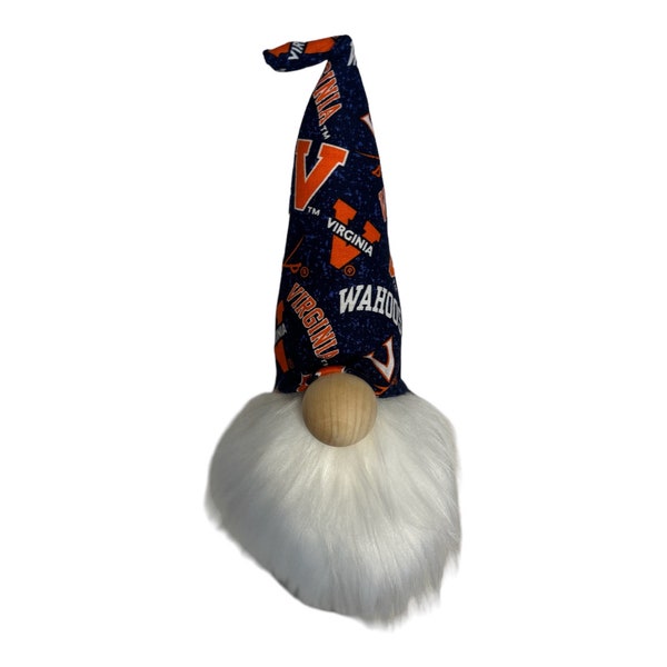 Virginia Cavaliers - NCAA College - University Of Virginia - UVA Gnome - Football Gnome - Sports Team Gift - Good Luck Charm - College