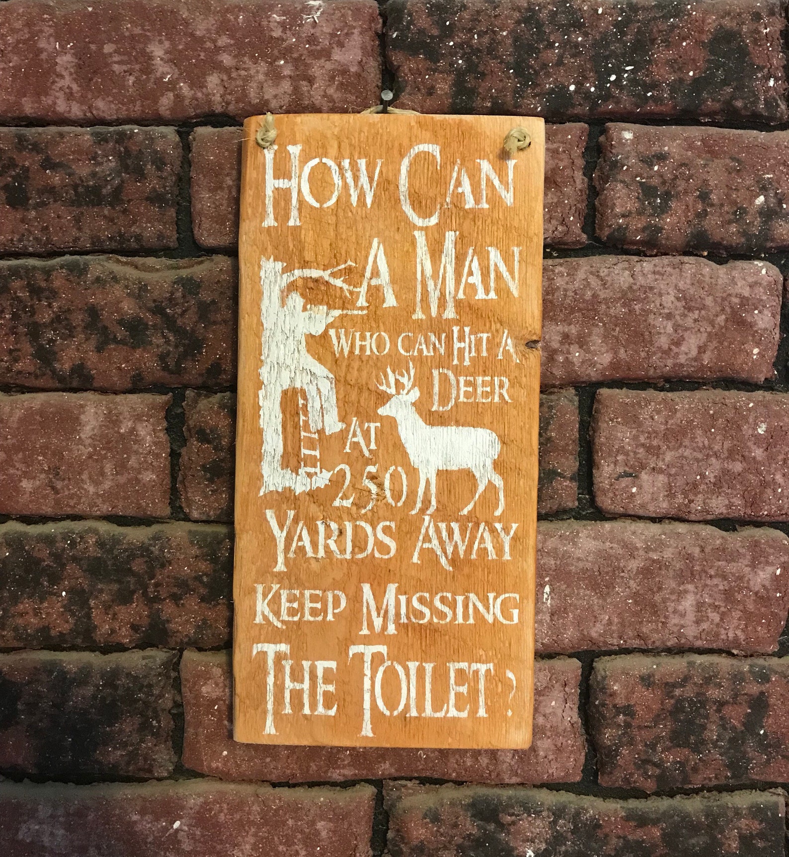 Hunting Bathroom Decor Bathroom Signs Gift for Hunters - Etsy