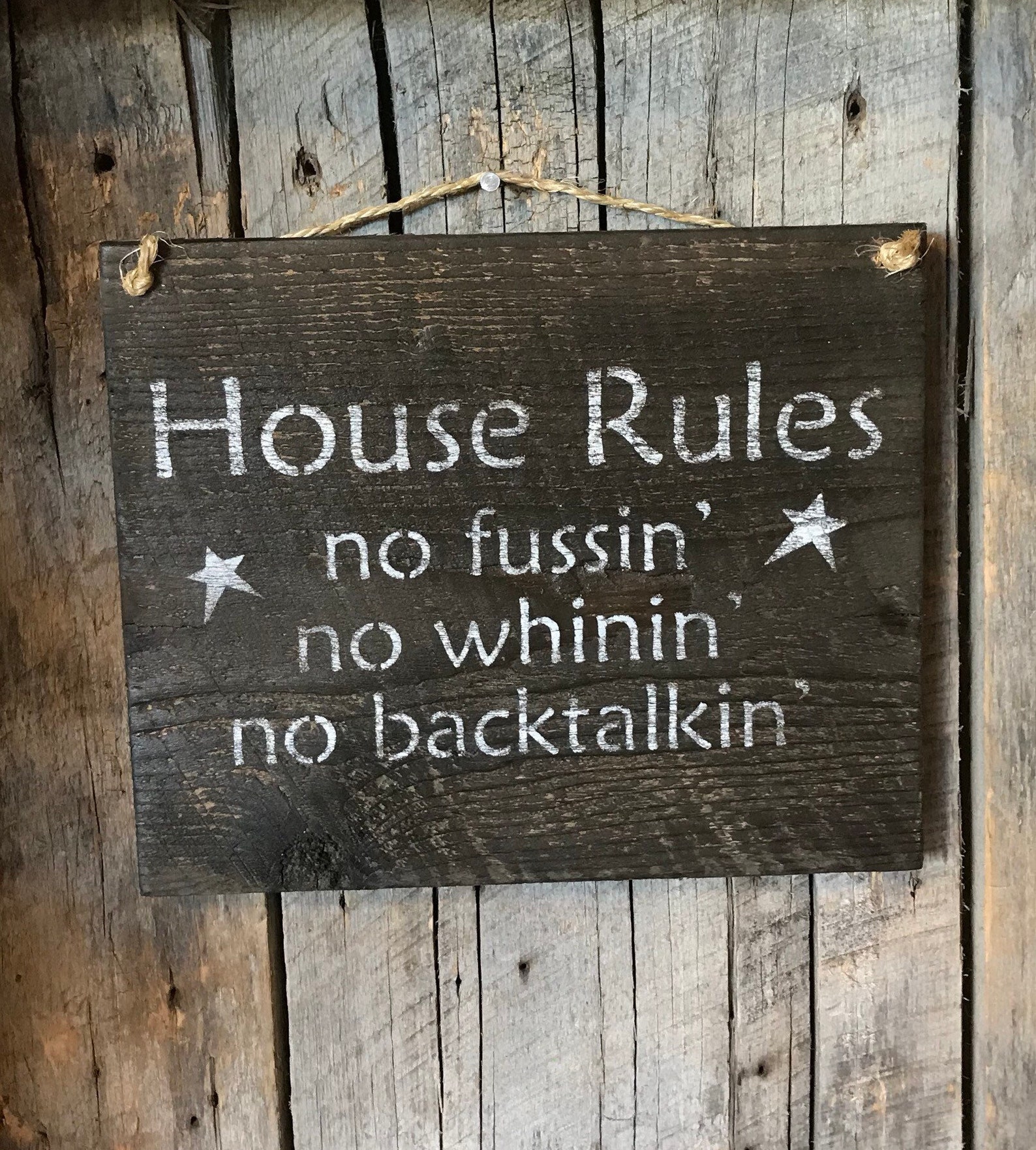 House Rules Sign Funny House Rules Home Wall Decor Rules - Etsy