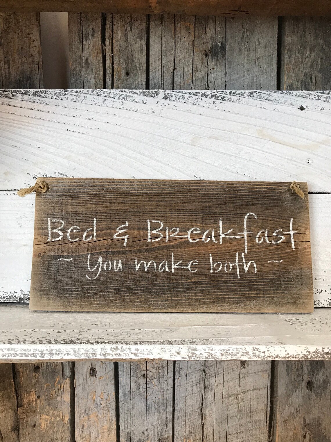 Bed and Breakfast Sign Funny Bedroom Signs Breakfast Bar Etsy
