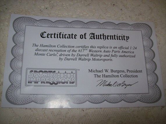 hamilton collection diecast