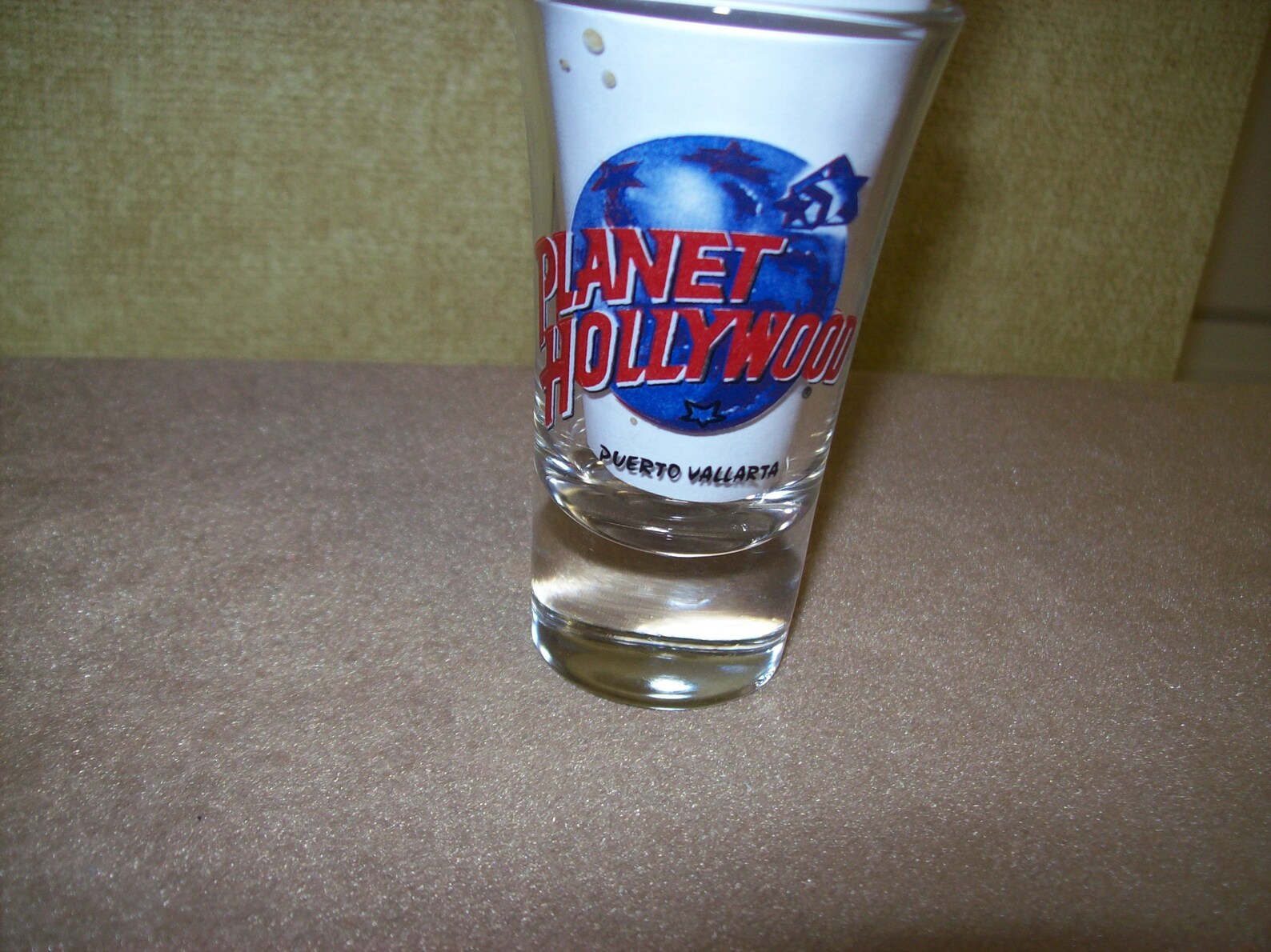 Vintage HOLLYWOOD Shot Glasspuerto Vallarta Souvenir Shot