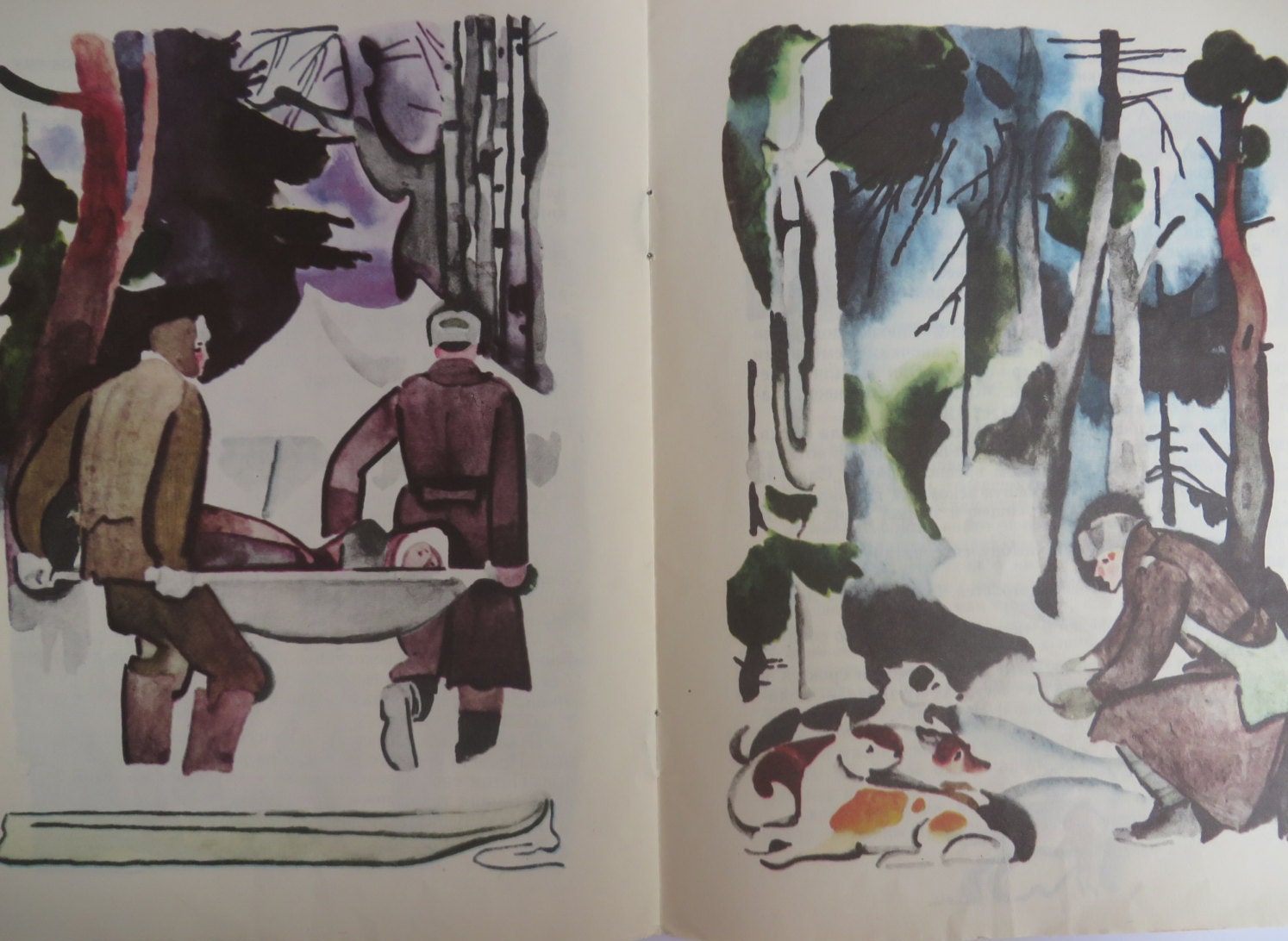 Soviet children's book The dugout. Russian | Etsy