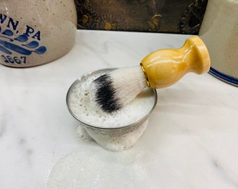 Goat milk/glycerin shaving soap