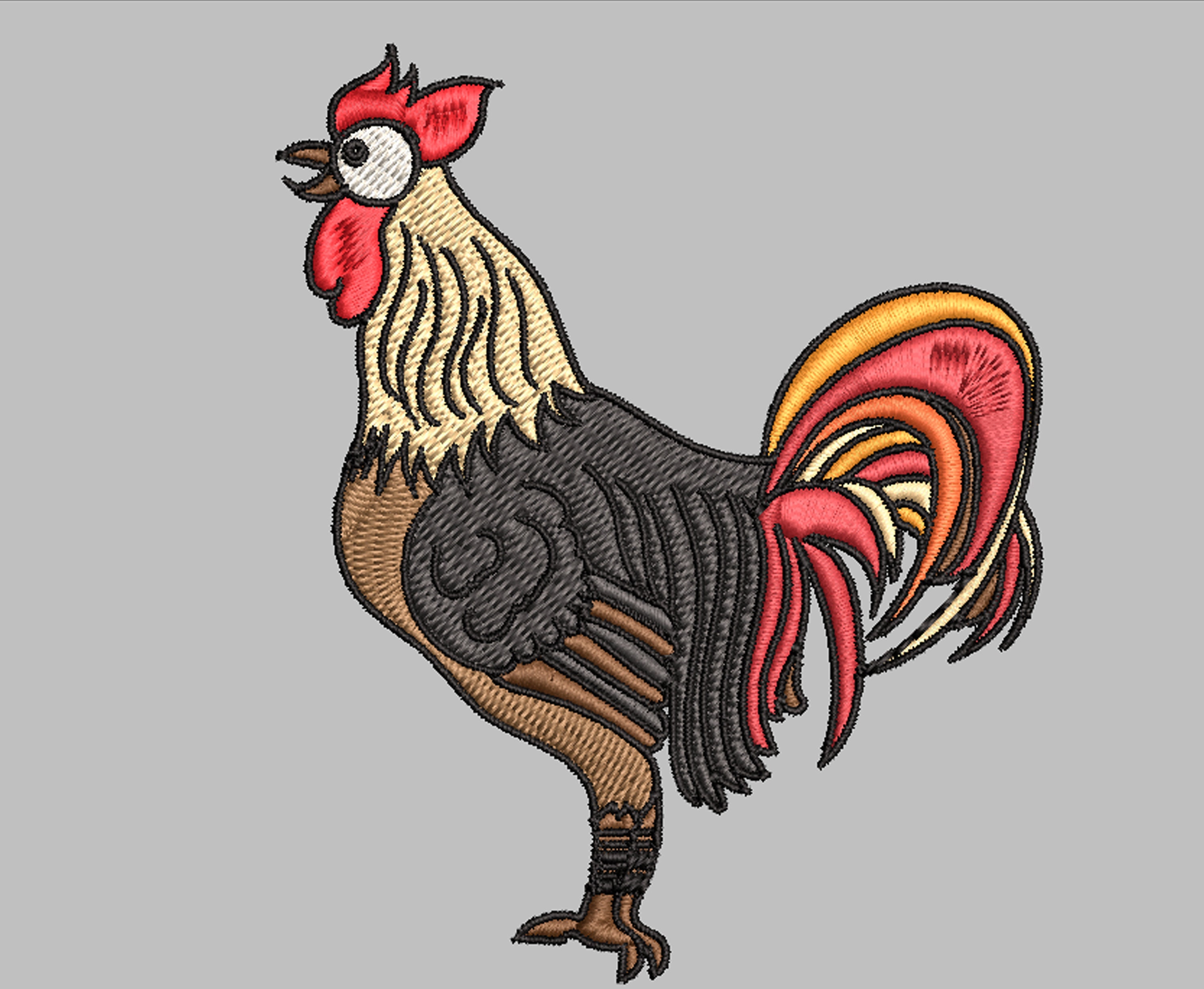 Rooster pes machine embroidery nwcvq  etsy Rooster pes machine embroidery nwcvq  etsy