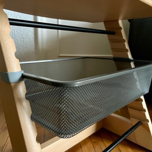 Stokke Tripp Trapp High Chair Adapters for Ikea Trofast Mesh Basket