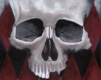 "Argyle Death" - Archival Print, 8 x 10"