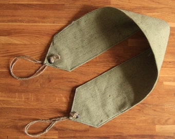 Backstrap for weaving loom, backstrap weaving, rigid heddle loom, mayan style loom, canvas backstrap, belt loom, card weaving