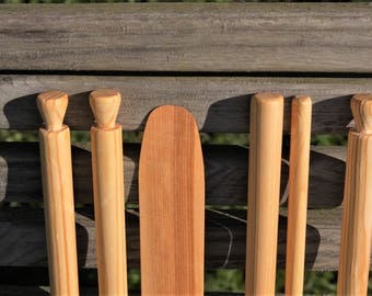 Backstrap loom, 50cm - loom, weaving, learn to weave, mayan loom, guatemalan style weaving, backstrap weaving, weaving kit, band weaving