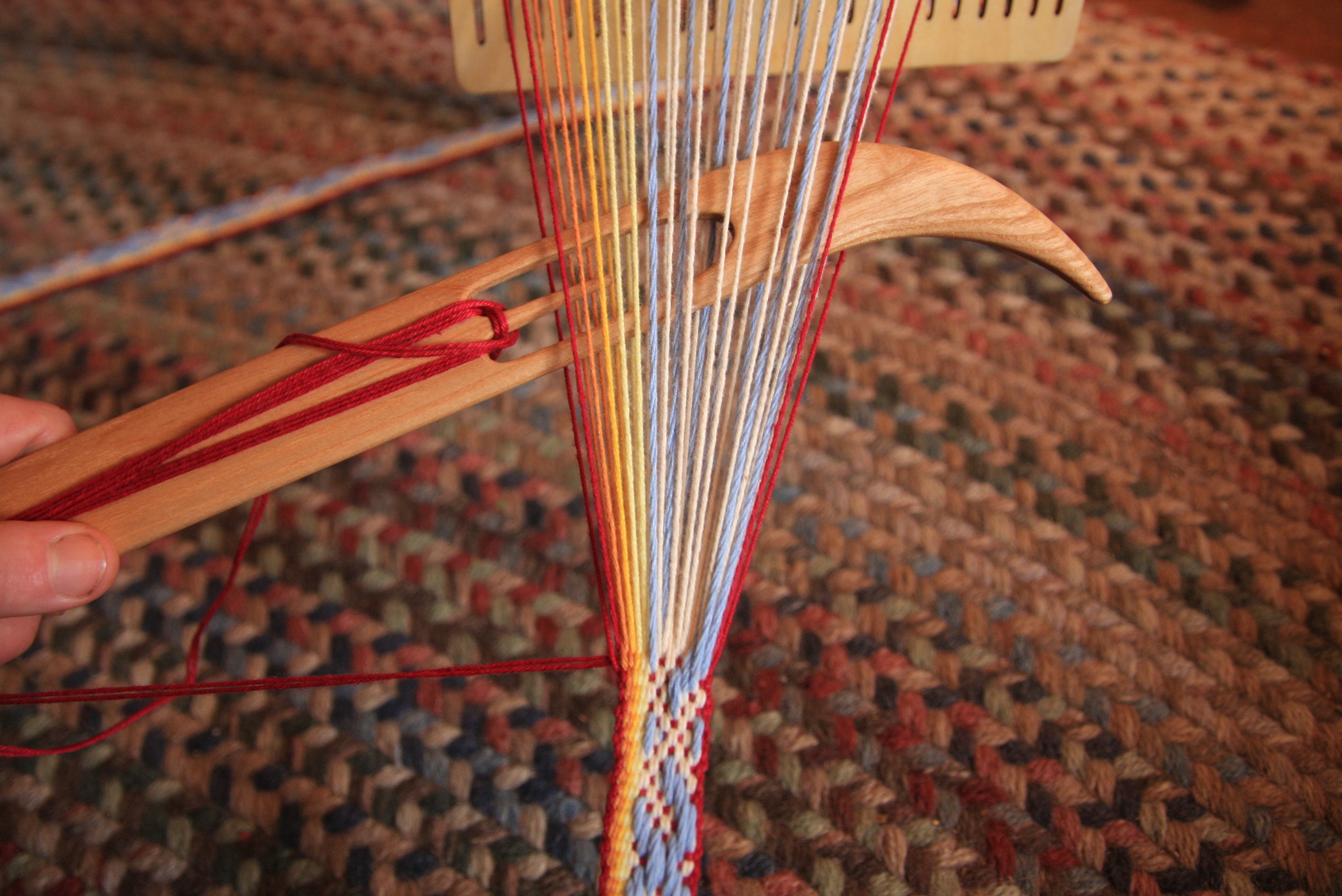 9 Pattern Double Slotted Rigid Heddle Back Strap Weaving Etsy