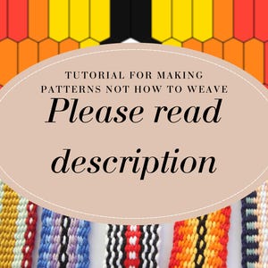 Instructions: basic pattern drafting a band/belt with the pocket loom, backstrap weaving, rigid heddle image 2