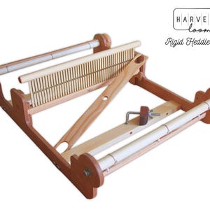 Telar de peine rígido de primera calidad Harvestlooms para tejer.