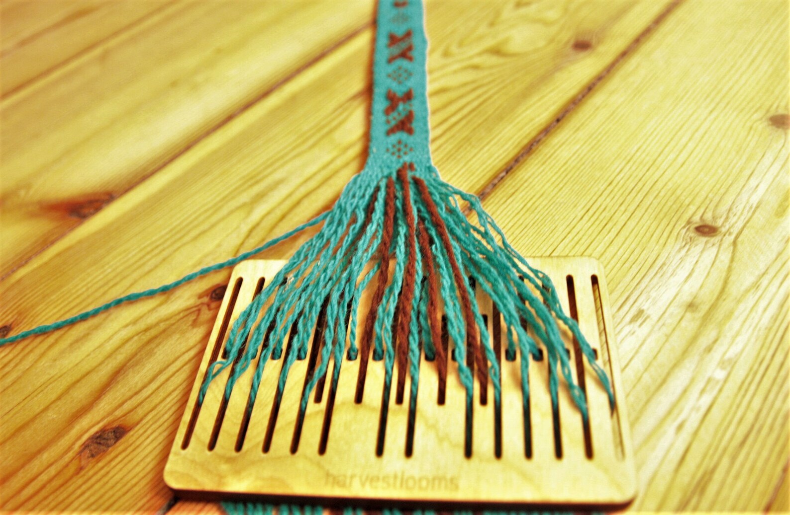 5 Double Slotted Rigid Heddle With Shuttle Backstrap Etsy