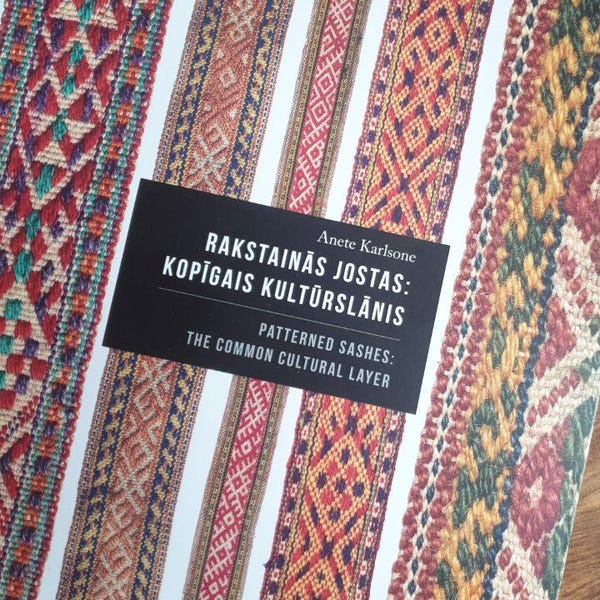 Weaving book-Patterned Sashes, band weaving, latvian belts, baltic handcrafts