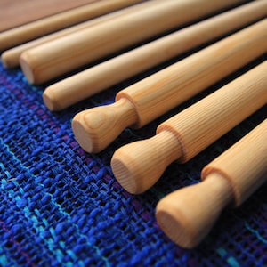 Latina Advanced- Mayan style weaving loom, backstrap loom, portable loom, pattern weaving, south american loom, asian loom, weaving, hand image 6