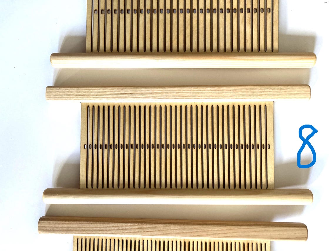 Extra Heddles for the Heddler V2, Table Loom, Rigid Heddle, Weaving ...