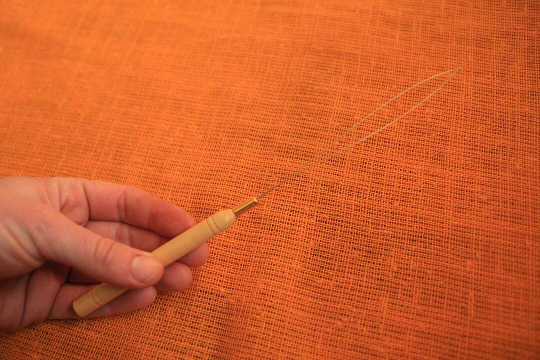 Heddle Threaderreed Hook, Weaving Tool, Yarn Puller, Threading Hook