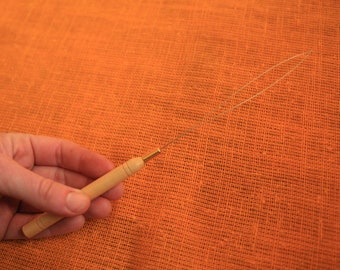 heddle threader-reed hook, weaving tool, yarn puller, threading hook, heddle hook