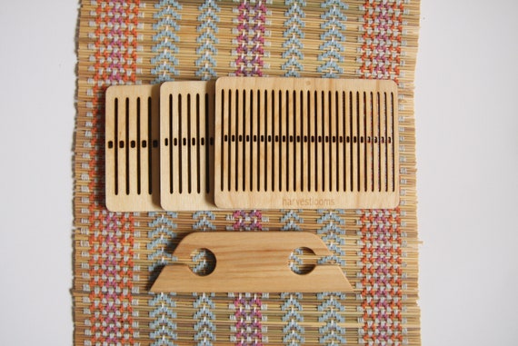Small Weaving Loom With Knife Shuttle, Backstrap Weaving, Table