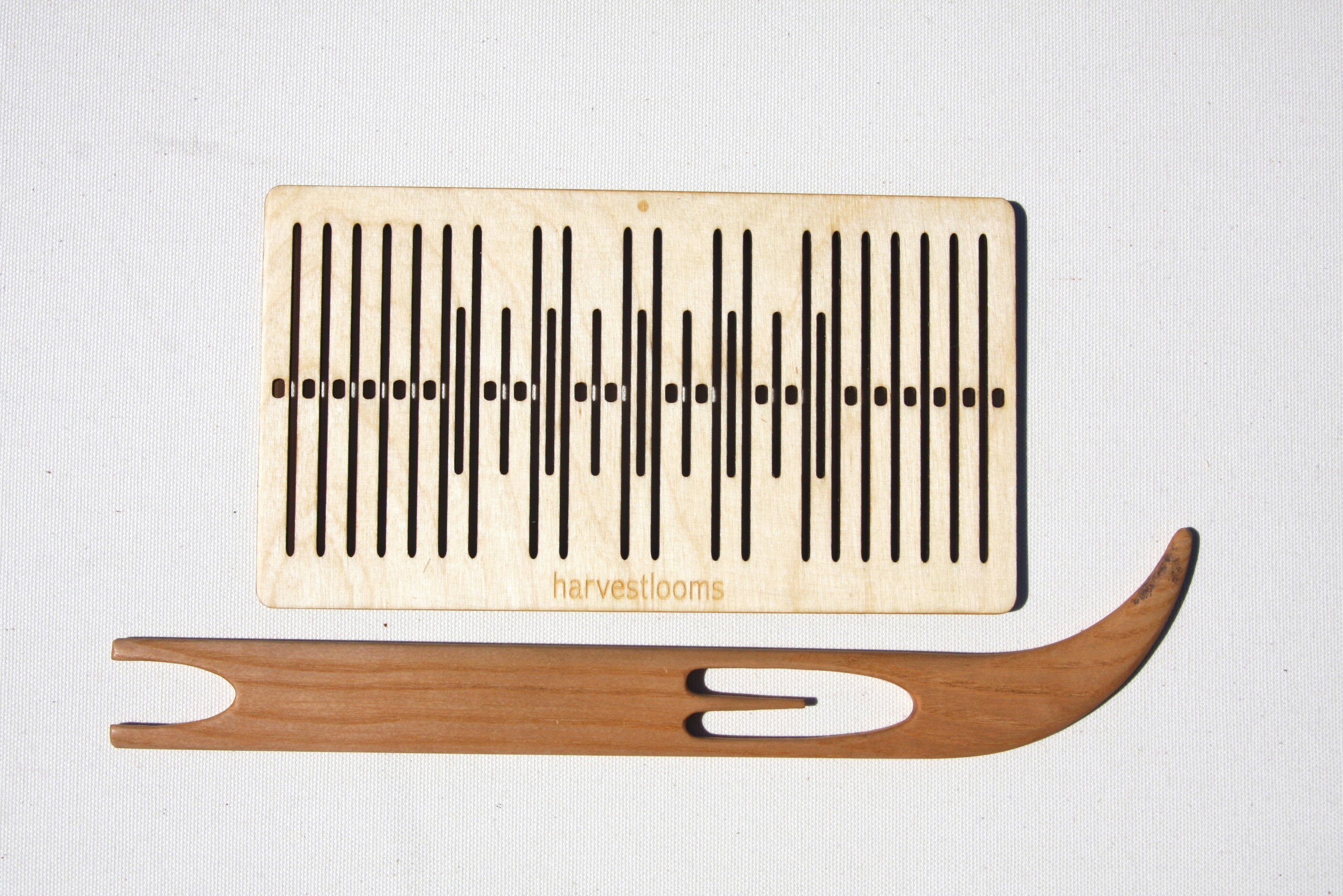 9 Pattern Double Slotted Rigid Heddle Back Strap Weaving Etsy