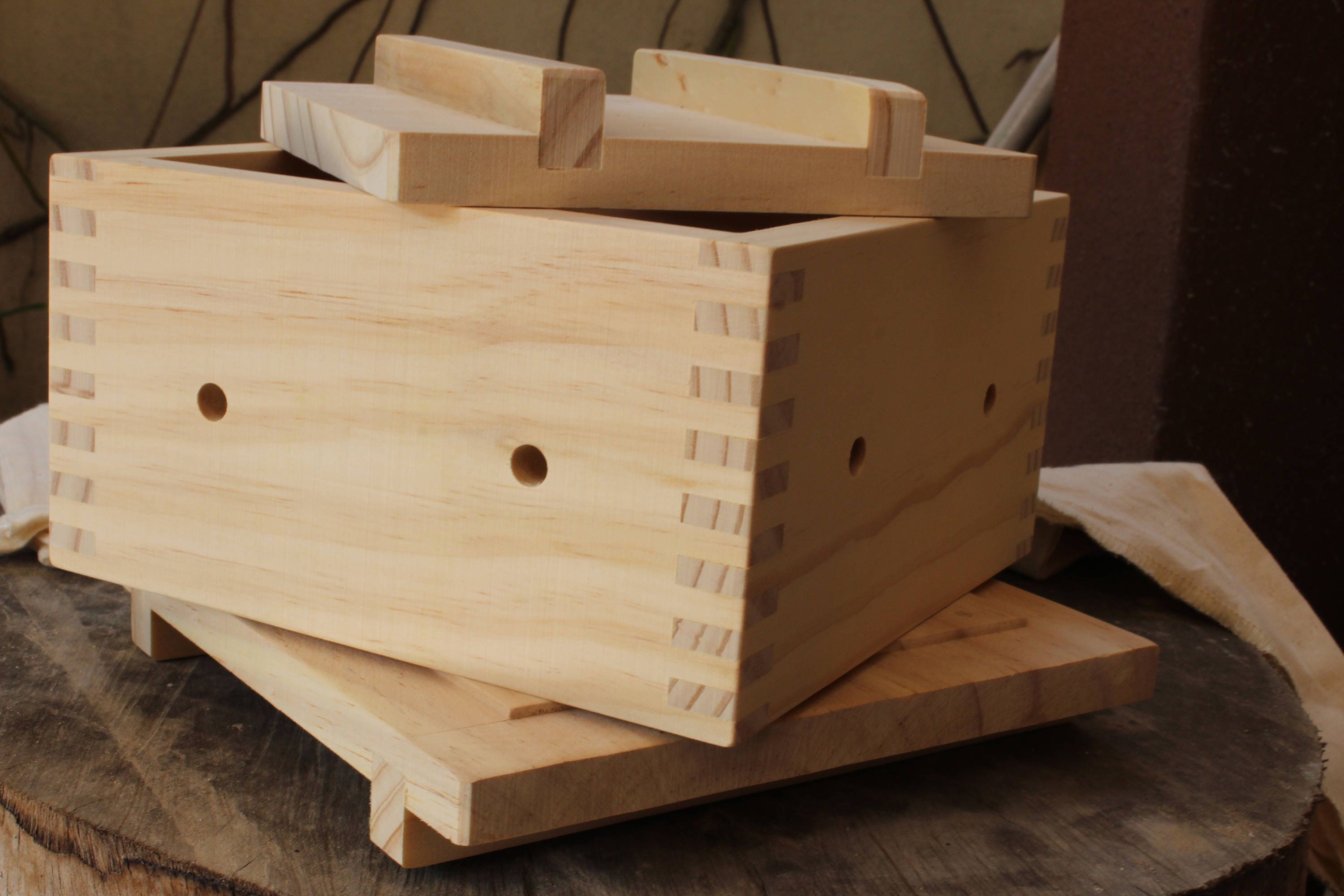 Quality Wooden Tofu Maker Kit large/ Tofu Press/tofu Box/tofu Mold/gift