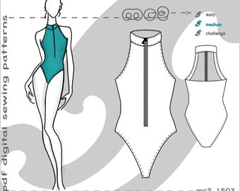 swimsuit pattern etsy