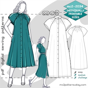 Raglan Sleeve Dress - Etsy