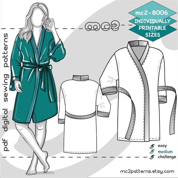Discover 83+ dressing gown pattern pdf latest
