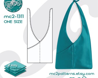 Öko-Tasche Strand-Shopper Schnittmuster: Easy-to-make (Digital PDF Download) 45 x 100 cm/ mc2-1311