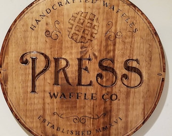 Single or Double Sided custom wood signs made with your logo and your design. Personalized with your logo burnt into our wood signs.