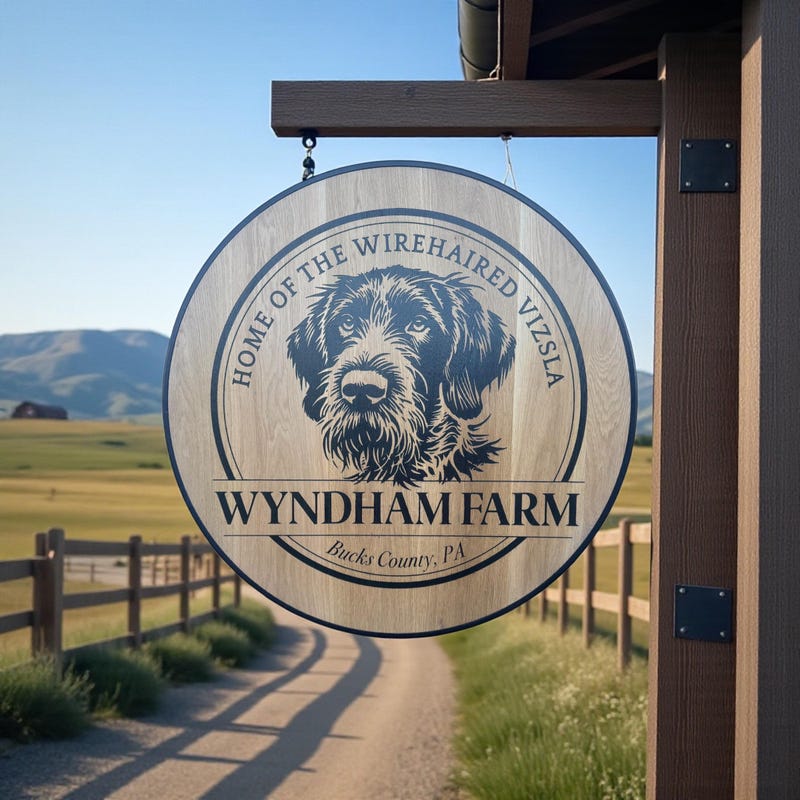 Custom Farm Sign - Etsy