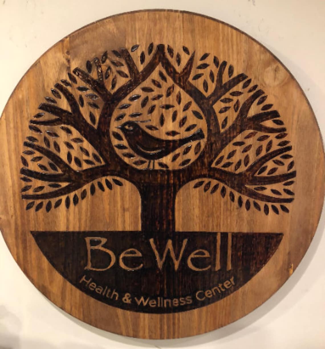 Custom wood signs made with your logo and your design. Have Etsy