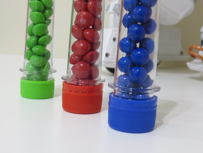 6pc Star Wars Inspired Lightsaber Candy Tube