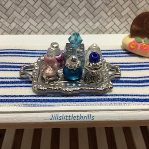 1:12 Dollhouse Miniature Perfume Tray