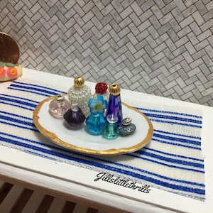 1:12 Dollhouse Miniature Perfume Tray