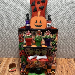 1:12 Dollhouse Miniature Halloween Celebration