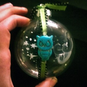 Hand Painted Glass Ornament